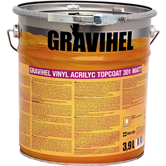 GRAVIHEL винил-акриловая эмаль 301-002, матовая GRAVIHEL винил-акриловая эмаль 301-002, матовая