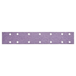 Шлифовальная бумага SMIRDEX в полосках 740 VELCRO STRIP, 14 отверстий, P400