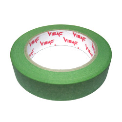 Лента малярная VIBAC 251 GREEN, 40м, 80°C, 24мм